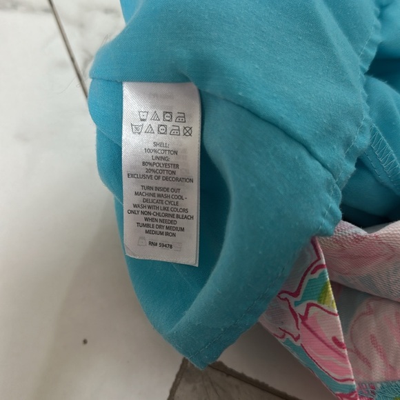 Tommy Bahama Pink and Blue Floral Dresses  (multiple sizes one 7 and one 8) - Picture 9 of 9